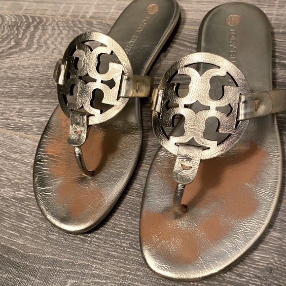 Tory Burch Miller Gold Sandals